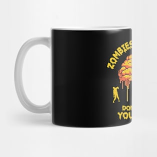 Zombies Eat Brains Mug